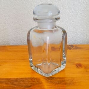 Hermes Clear Glass Bottle